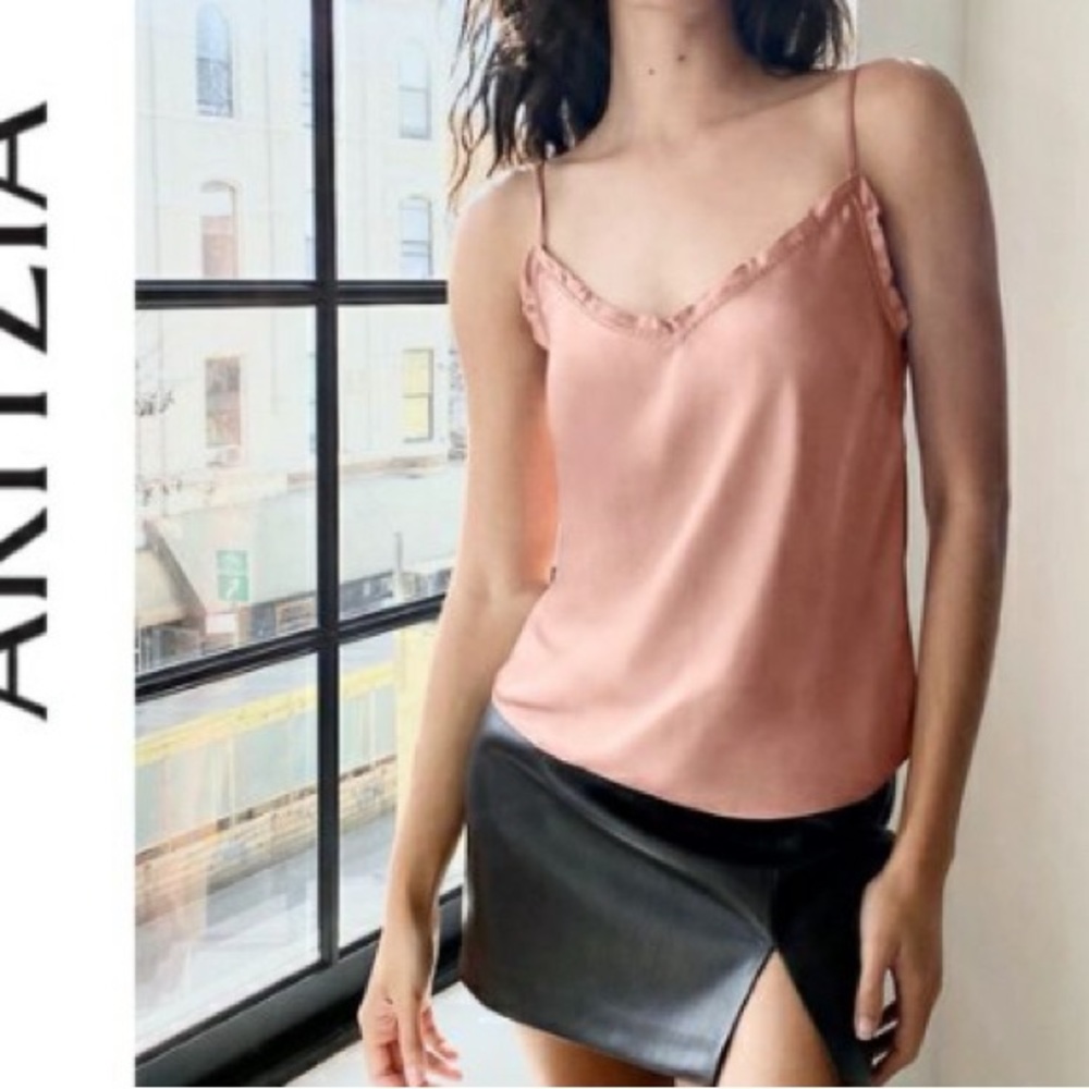 Wilfred Pink Satin Camisole